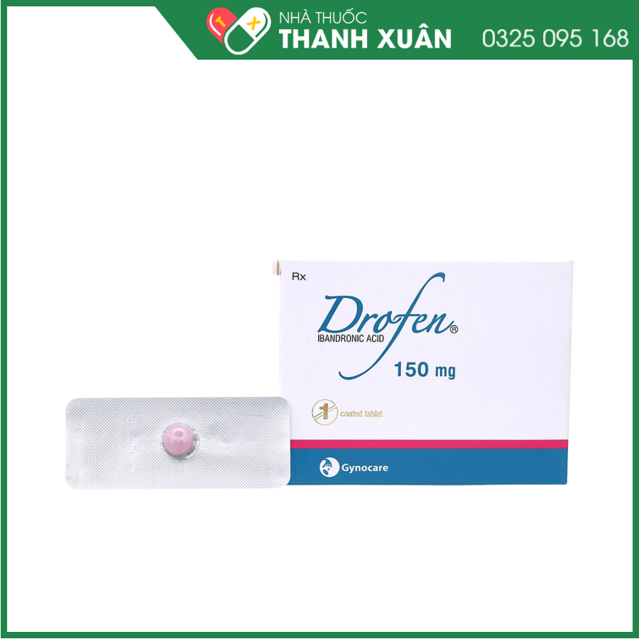 Thuốc Drofen 150mg điều trị loãng xương